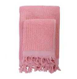 Prosop de baie- Rib Pale Blush  50x90 cm