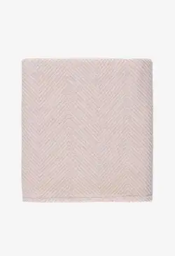 Pătura din lână pentru copii Herringbone Bej