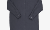 Rochie cămașă din in Anthracite XL