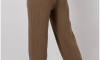 Pantalon Damă de Muselină Lejeri cu Talie Elastică Timber M