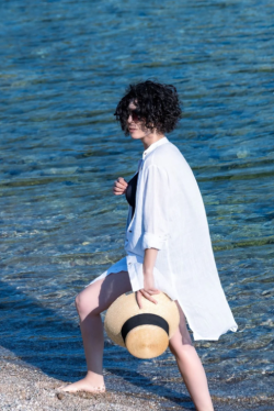 Rochie Tip Cămașă Plajă - Salda S